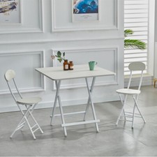 Small White Table And 2/4